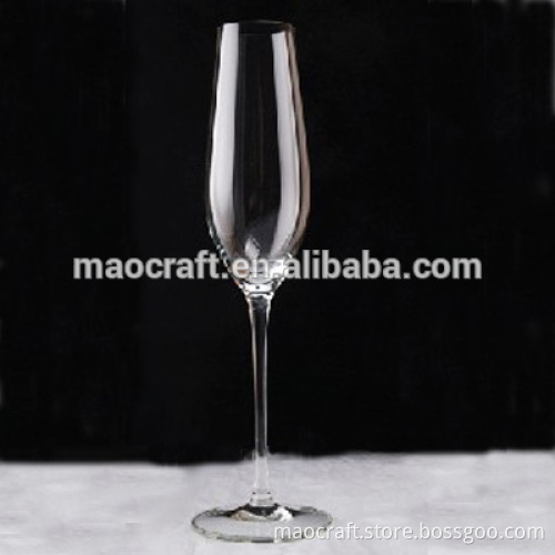 crystal champagne wine glass